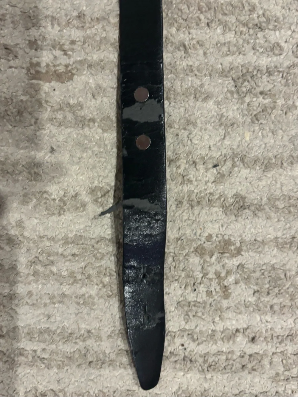 Brooks Brothers Black Leather Dress Belt